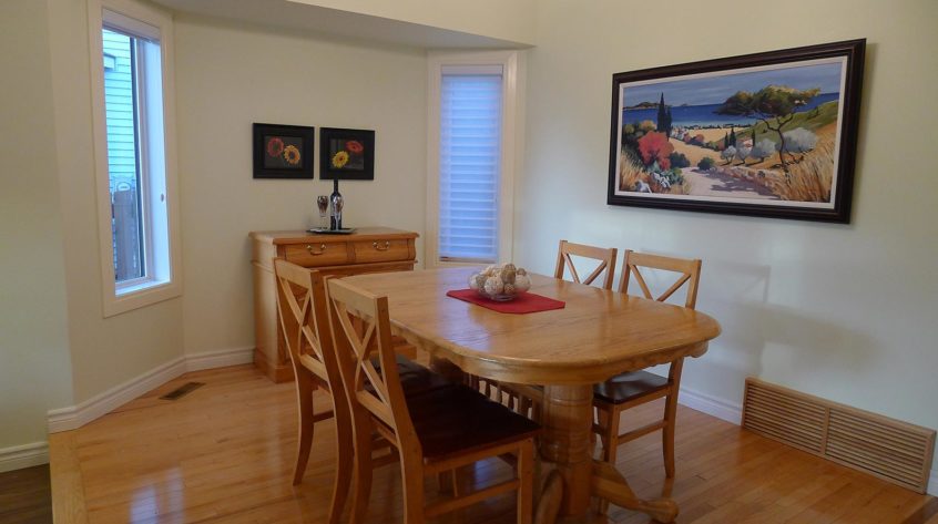 Dining Room Home Staging