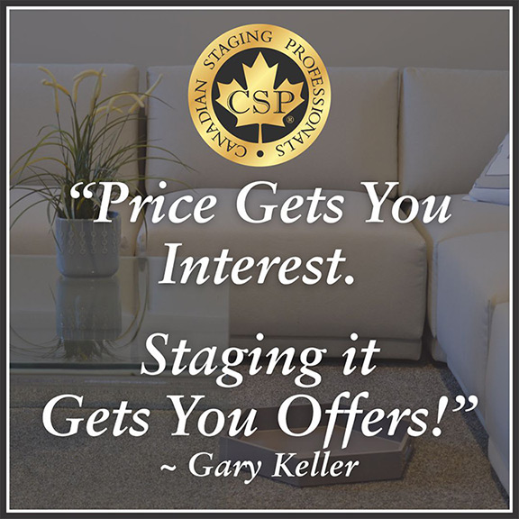 Price Gets You Interest, Staging it Gets You Offers