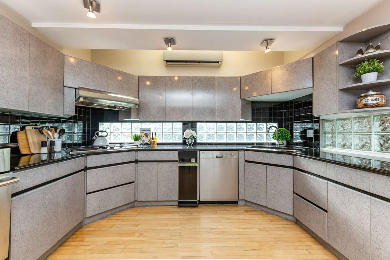 MacPhee Interiors Vacant Home Staging Kitchen Edmonton
